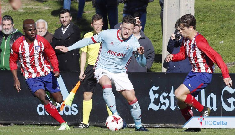 Diego Alende en su etapa en el Celta