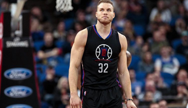 Blake Griffin en un partido de la temporada 2016-17 (Fuente: NBA).