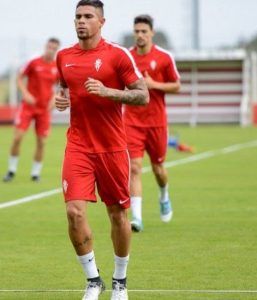 Quintero en un entrenamiento en Mareo