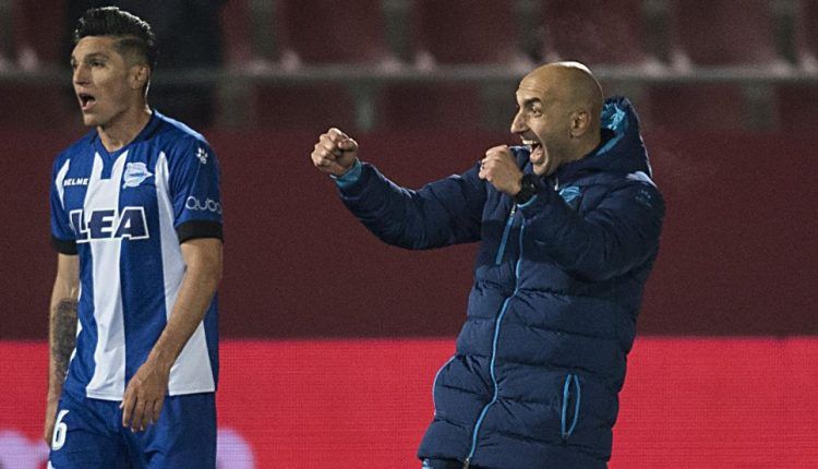 Abelardo en su anterior etapa en el Alavés