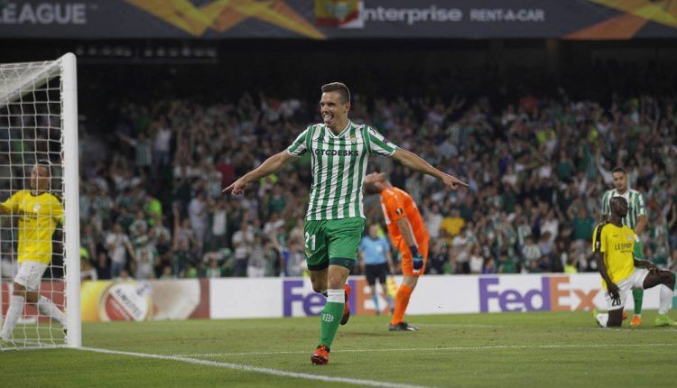 Giovani Lo Celso la pasada campaña en el Betis