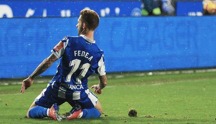 Fede Cartabia celebra un gol