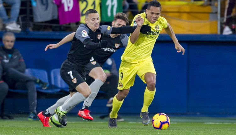 Roque Mesa con Bacca