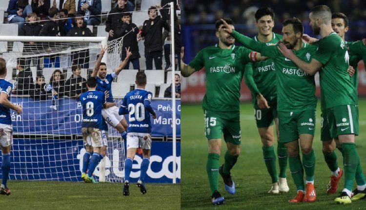 Oviedo y Sporting suman de tres en tres