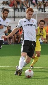 Julen Monreal con el Ontinyent