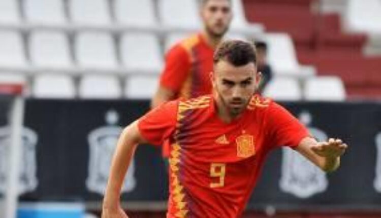 Borja Mayoral con la sub-21