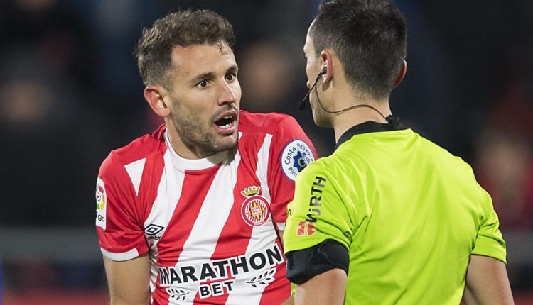 Cristhian Stuani con el Girona