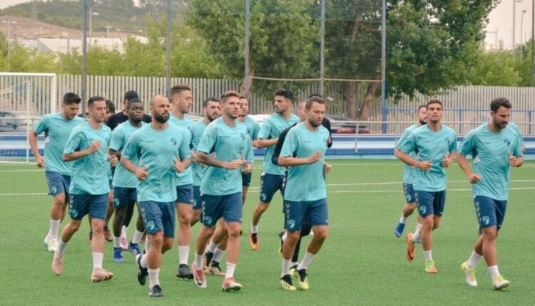 Entrenamiento del CD Ebro