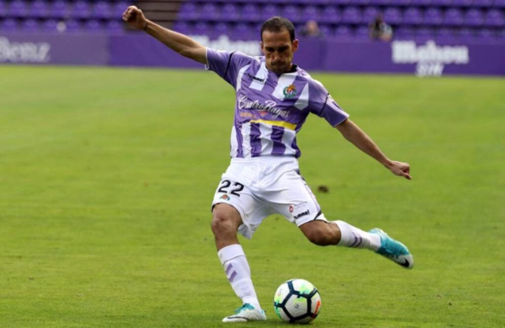 Nacho Martínez con el Real Valladolid