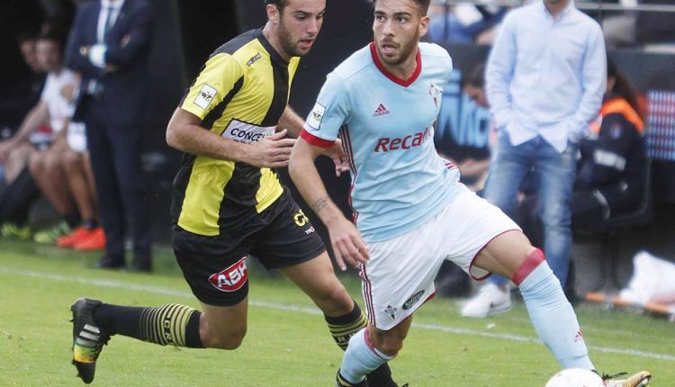 Víctor Pastrana. Celta 'B'