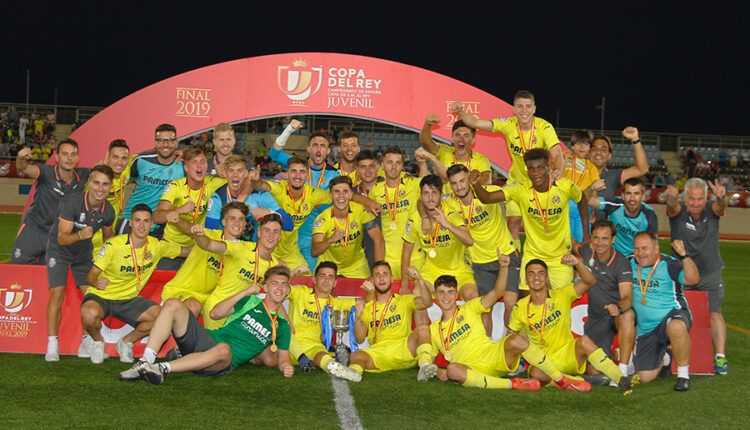 El Villarreal se proclamó campeón de la Copa del Rey Juvenil este año en Roquetas de Mar