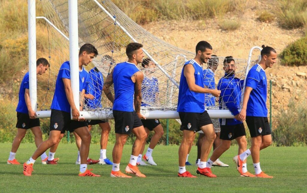 Entrenamiento de la Ponferradina