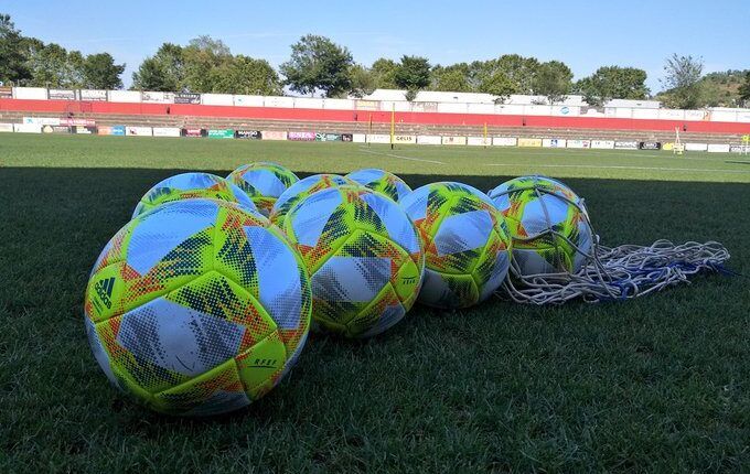 Campo de entrenamiento del UE Olot, uno de los equipos del Grupo III