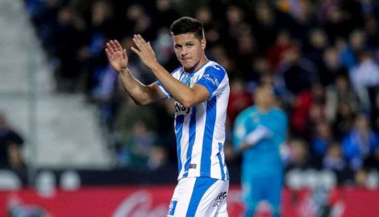 Guido Carrillo en su primer año en Butarque