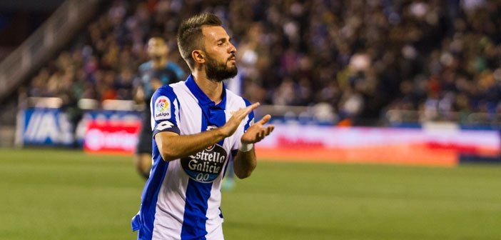 Emre Çolak en su etapa en el Deportivo