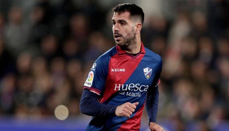 Pablo Insua la pasada campaña con el Huesca