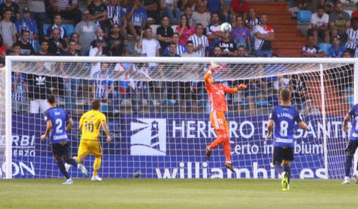 Solo Boateng inquietó mínimamente al cuadro berciano en la primera parte