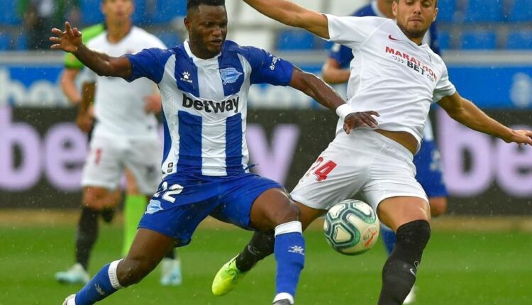 Wakaso en un partido frente al Sevilla