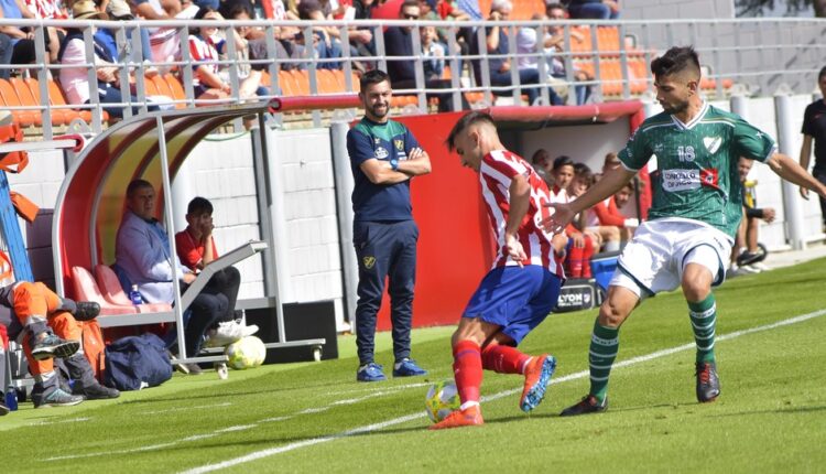 Lance del Atlético de Madrid 'B' - Coruxo