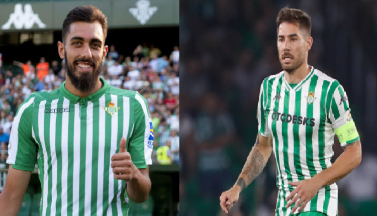 Borja Iglesias. Javi García. Betis