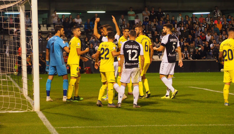 Lance del CD Castellón - Villarreal CF 'B'