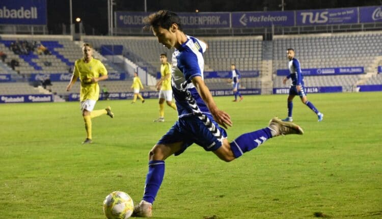 Lance del Sabadell -Ejea de la pasada jornada