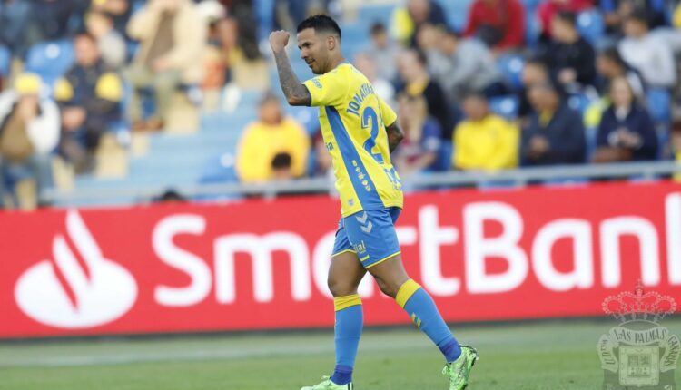 Jonathan Viera, el hombre del partido entre UD Las Palmas y Numancia