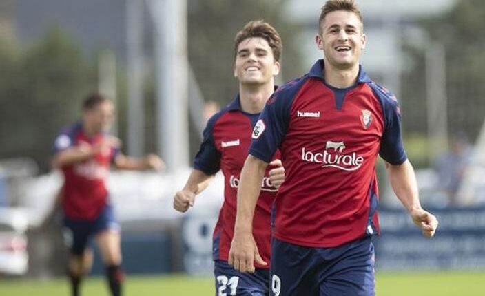 Barbero, máximo goleador de Osasuna Promesas