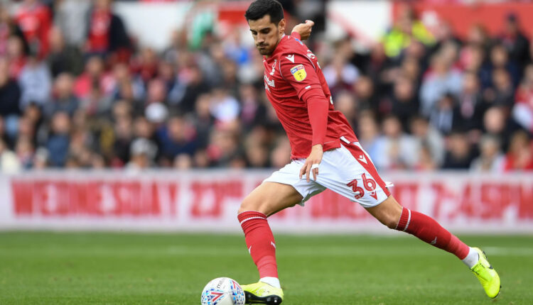 Chema Rodriguez en un encuentro entre el Nottingham Forest Brentford el pasado 5 de octubre