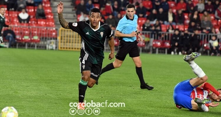 Garrido durante el encuentro