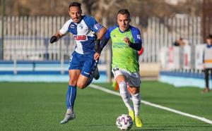 Imagen del partido copero del Ebro frente a la Deportiva Ponferradina el pasado sábado