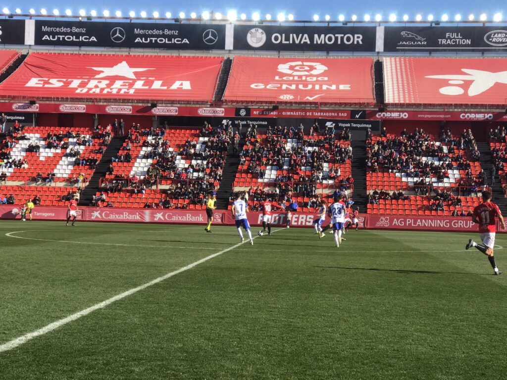 Nàstic - Real Zaragoza. | Foto: @NASTICTARRAGONA