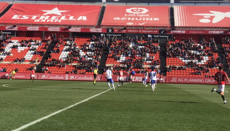 Nàstic - Real Zaragoza. | Foto: @NASTICTARRAGONA