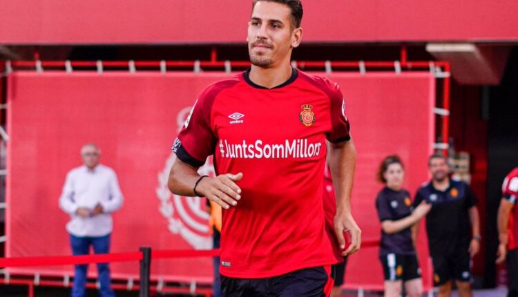 Álex Alegría con el Mallorca