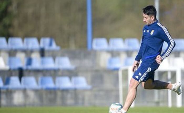 Saúl Berjón en un entrenamiento