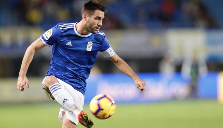 Diegui Johannesson con el Real Oviedo