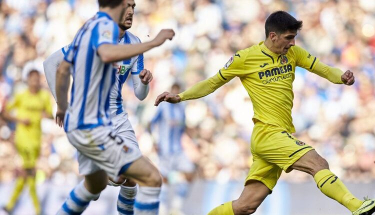 Lance del Real Sociedad - Villarreal del 5 de enero de 2020