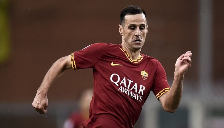 Nikola Kalinic con la Roma