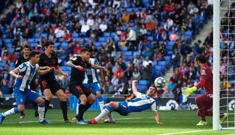 Espanyol frente al Atletico de Madrid