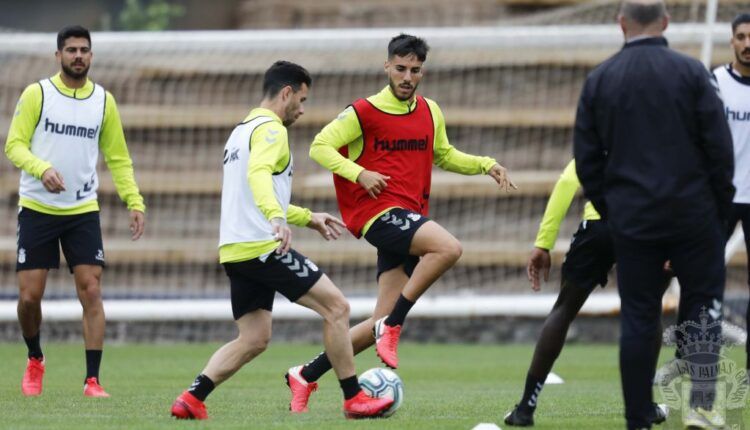 Entrenamiento del viernes 13 de marzo de 2020 de la UD Las Palmas