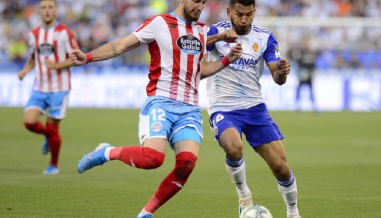 Mathieu Peybernes en un partido con el Lugo