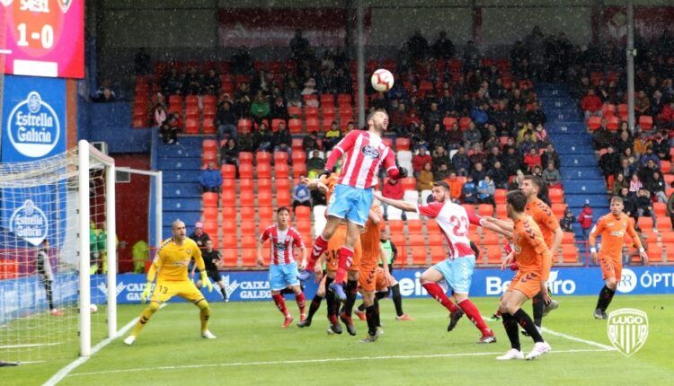 Lance del último Lugo - Osasuna celebrado