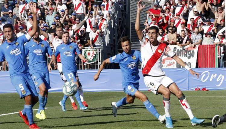 Lance del Fuenlabrada - Rayo Vallecano esta campaña