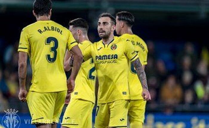 Villarreal celebra gol