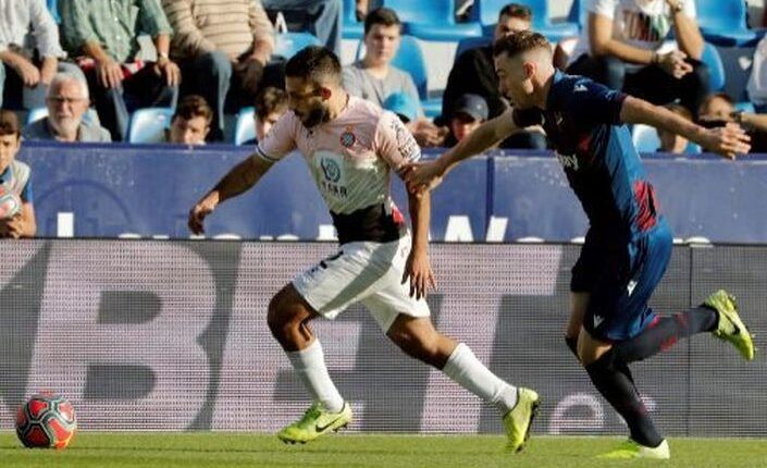 Lance del Levante-Espanyol de la primera vuelta