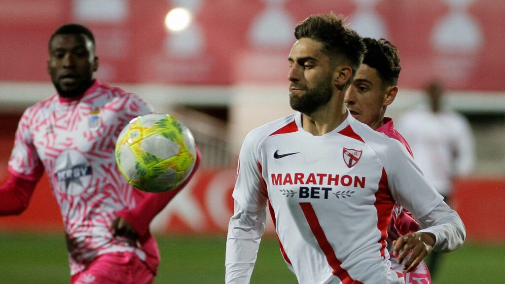 Pejiño con el Sevilla Atlético