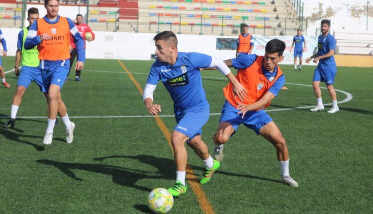 Jesús Carrillo en su etapa en el Melilla