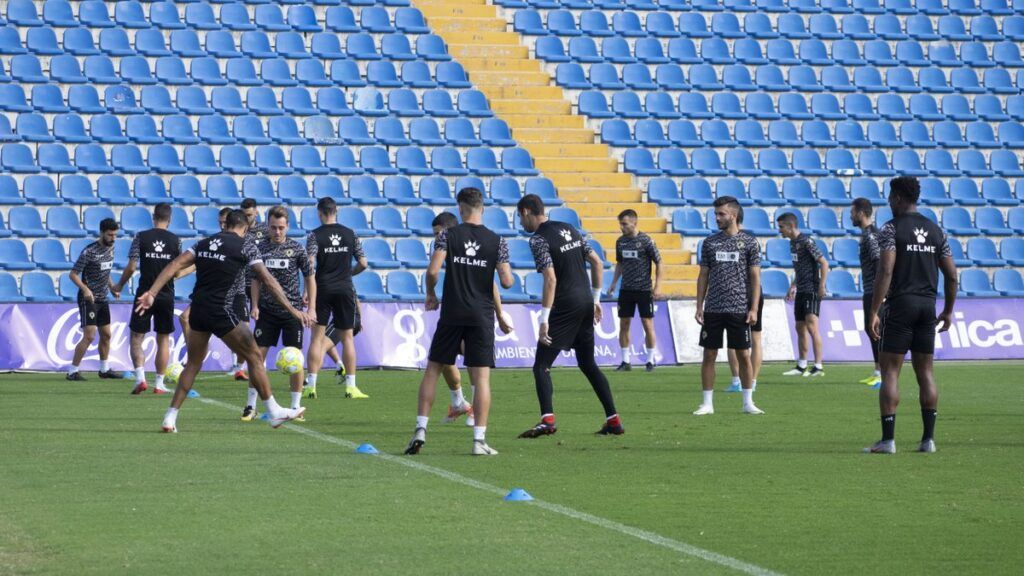 Entrenamiento del Hércules en la campaña 19/20