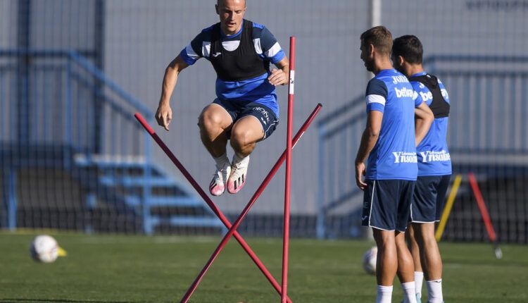 Vasyl Kravets el pasado verano en la pretemporada del Leganés