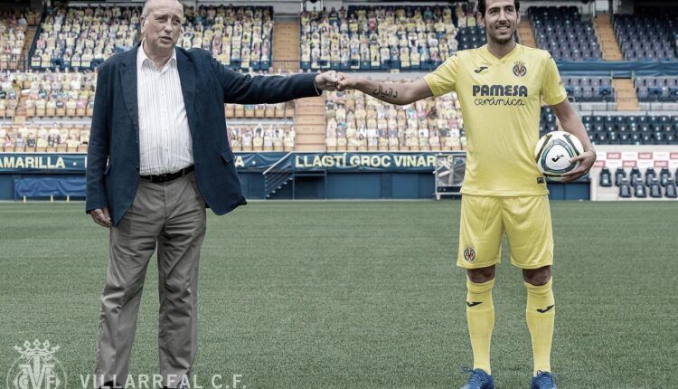 Presentación de Dani Parejo con el Villarreal